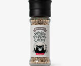 SUPARKU Premium Hand-Picked White Peppercorns with Grinder
