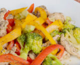 Low Carb Series: Stir-Fry Chicken with Capsicum