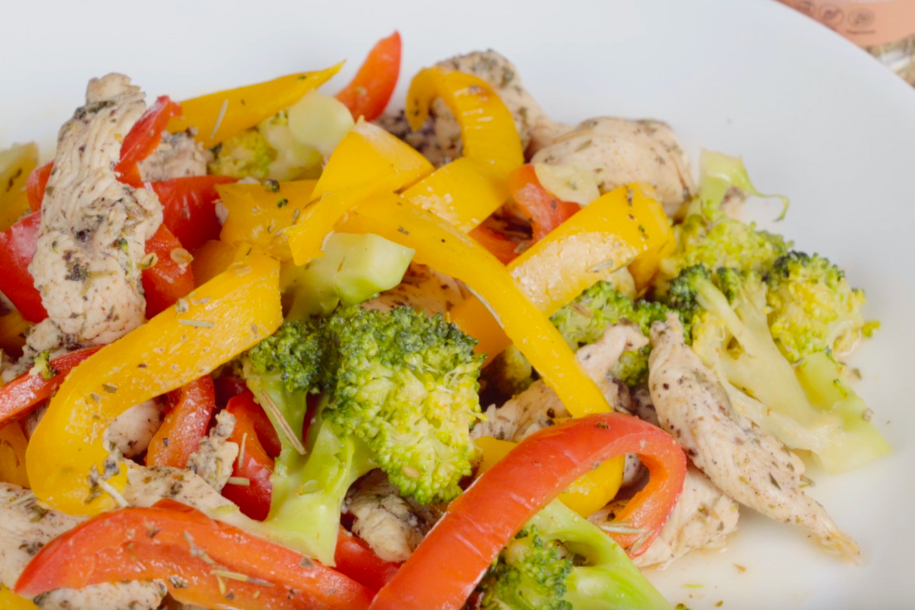 Low Carb Series: Stir-Fry Chicken with Capsicum